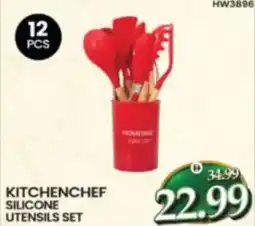 Al Madina Kitchenchef silicone utensils set HW3896 offer