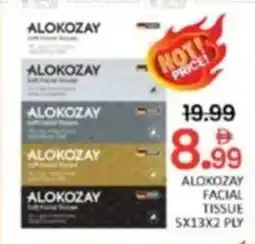 Al Madina Alokozay facial tissue offer