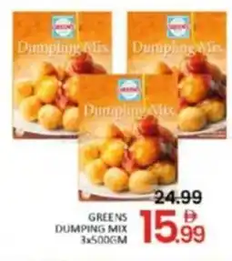 Al Madina Greens dumping mix offer