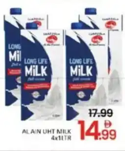 Al Madina Alain UHT milk offer