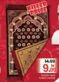 Al Madina Prayer mat turkey made offer