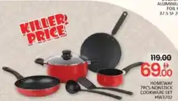 Al Madina Homeway nonstick cookware set HW3702 offer