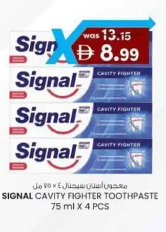 KM Trading Signal cavity fighter toothpaste offer