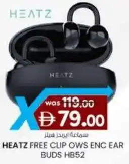 KM Trading Heatz free clip OWS enc ear buds HB52 offer