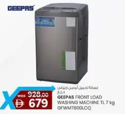 KM Trading Geepas front load washing machine TL GFWM7800LCQ offer