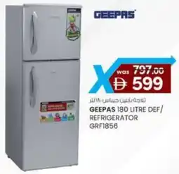 KM Trading Geepas def refrigerator GRF1856 offer