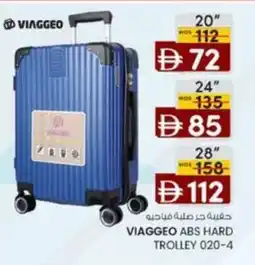 KM Trading Viaggeo abs hard trolley 020-4 offer