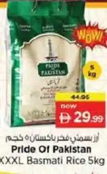 Nesto Pride Of Pakistan XXXL Basmati Rice offer