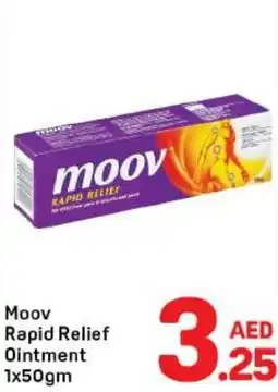 Day To Day Moov Rapid Relief Ointment offer