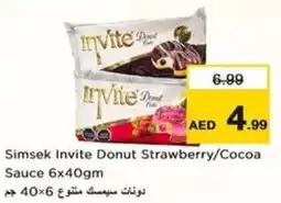 Nesto Simsek Invite Donut Strawberry / Cocoa Sauce offer