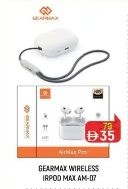 Nesto Gearmax wireless Irpod Max AM-07 offer