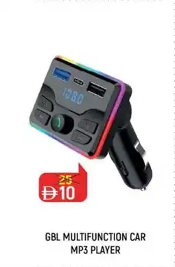 Nesto GBL multifunction car MP3 player offer