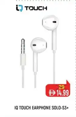 Nesto IQtouch earphone solo-S3+ offer