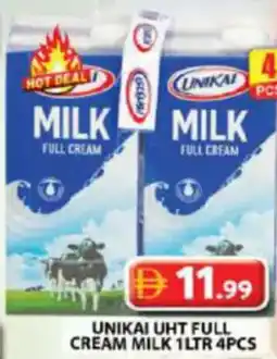 Grand Hyper Market Unikai UHT full cream milk offer