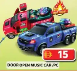 Grand Hyper Market Door open music car offer