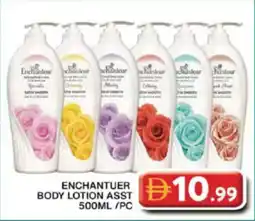 Grand Hyper Market Enchantuer body lotion asst offer
