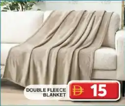 Grand Hyper Market Double fleece blanket offer