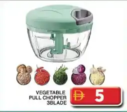 Grand Hyper Market Vegetable pull chopper 3blade offer