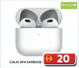 Grand Hyper Market Calis AP4 earbuds offer