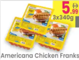 Everyday Center Americana Chicken Franks offer
