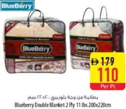 Safeer Market Blueberry Double Blanket 2 Ply 11 lbs offer