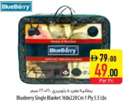 Safeer Market Blueberry Single Blanket 1 Ply 5.5 Lbs offer