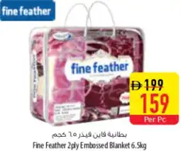 Safeer Market Fine Feather 2ply Embossed Blanket offer