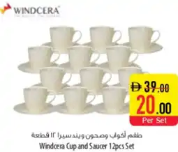 Safeer Market Windcera Cup and Saucer 12pcs Set offer