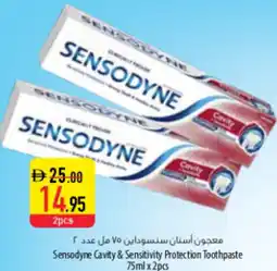 Safeer Market Sensodyne Cavity & Sensitivity Protection Toothpaste offer