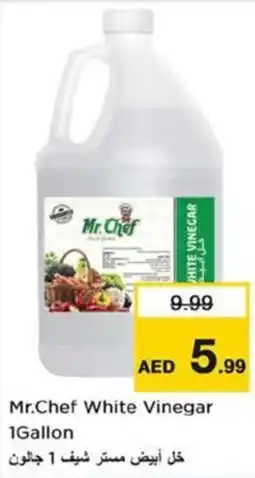 Nesto Mr.Chef White Vinegar 1Gallon offer