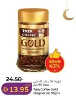 Lulu Hypermarket Tata Coffee Gold Original Jar offer