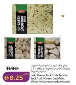 Lulu Hypermarket Lulu Green Jackfruit/Tender Jackfruit/Green Jackfruit slices offer