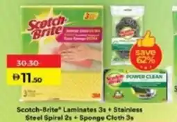 Lulu Hypermarket Scotch Brite Laminates offer
