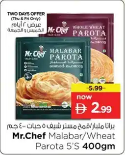 Nesto Mr. Chef Malabar/Wheat Parota offer