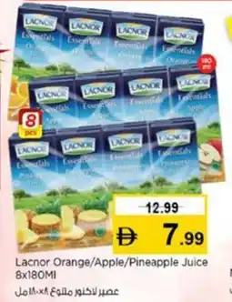Nesto Lacnor Orange / Apple / Pineapple Juice offer
