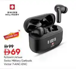 Nesto Swiss Military Earbuds Victor 7-ANC-ENC offer