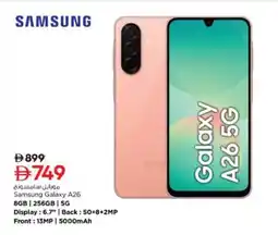 Nesto Samsung Galaxy A26 offer