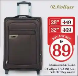 Nesto R.Collyer EVA 2Wheel Soft Trolley offer
