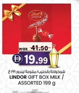 KM Trading Lindor gift box milk offer