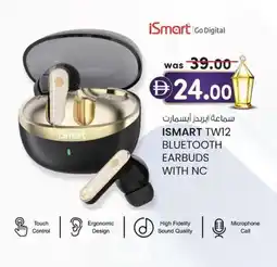 KM Trading Ismart TW12 bluetooth earbuds with NC offer
