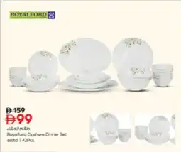 Nesto Royalford Opaline Dinner Set offer
