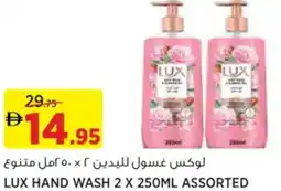 Géant Lux hand wash assorted offer
