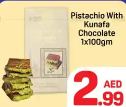 Day To Day Pistachio With Kunafa Chocolate offer
