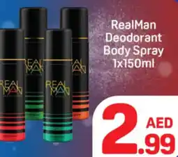 Day To Day RealMan Deodorant Body Spray offer