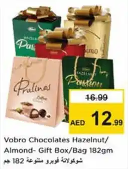 Nesto Vobro Chocolates Hazelnut Almond Gift Box Bag offer