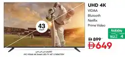 Nesto Jvc vidaa 4k smart led tv 43" lt43n7115v offer