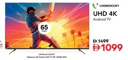 Nesto Videocon 4K Smart LED TV 65" E65EL1100 offer