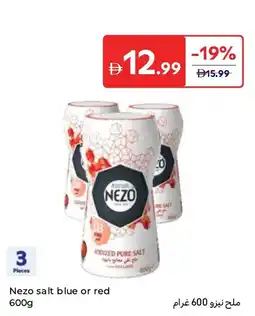 Carrefour Nezo salt blue or red offer