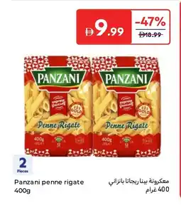 Carrefour Panzani penne rigate offer