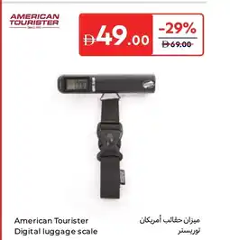 Carrefour American Tourister Digital luggage scale offer